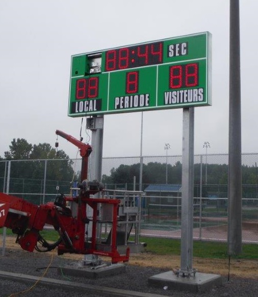 The Nevco  soccer   scoreboards are a long-term investment and our technical support will always be there to help you throughout the years