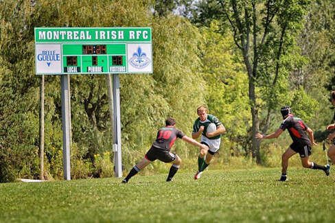 Tableau indicateur 3650 (10' x 4') - Montréal Irish Rugby Club